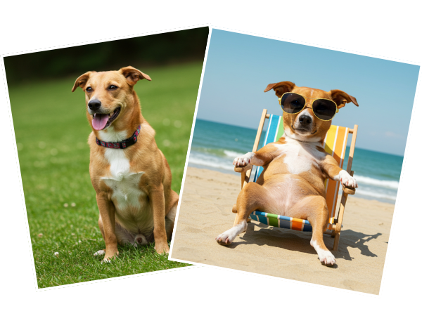 Pet transformado em astronauta