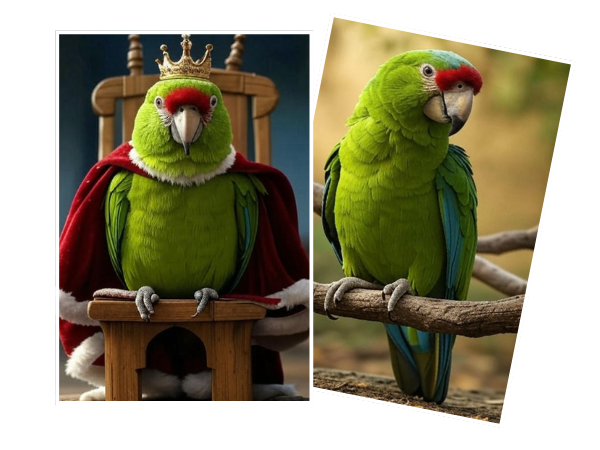 Pet transformado em rei medieval