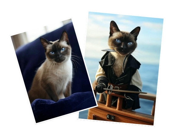 Pet transformado em super-herói