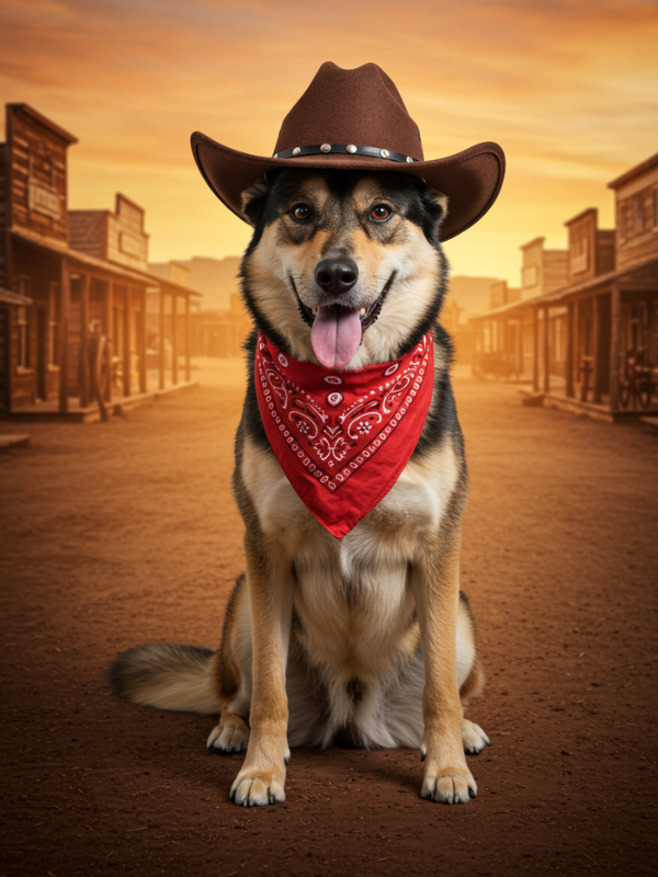 Pet transformado em uma obra de arte com IA