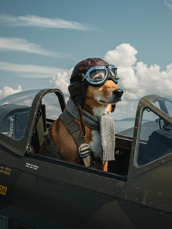 Diversos pets transformados em obras de arte com IA